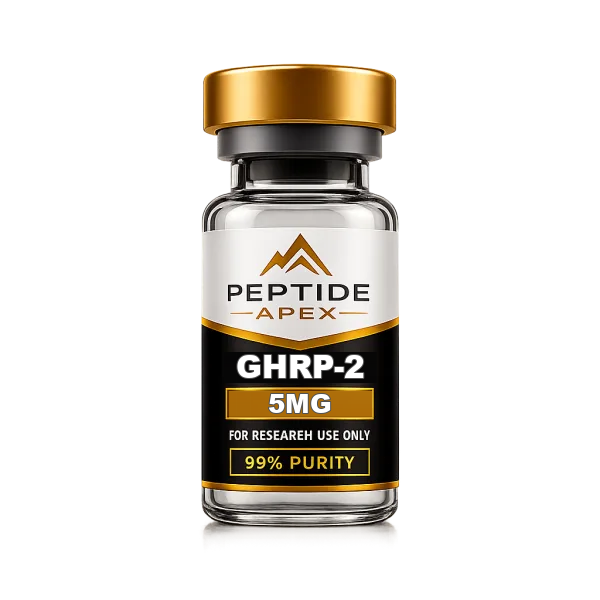 GHRP-2 5MG Peptide Apex vial