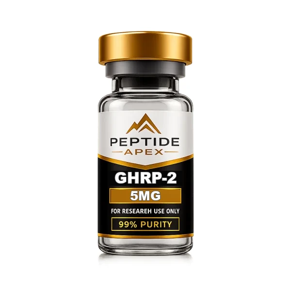 GHRP-2 5MG Peptide Apex vial