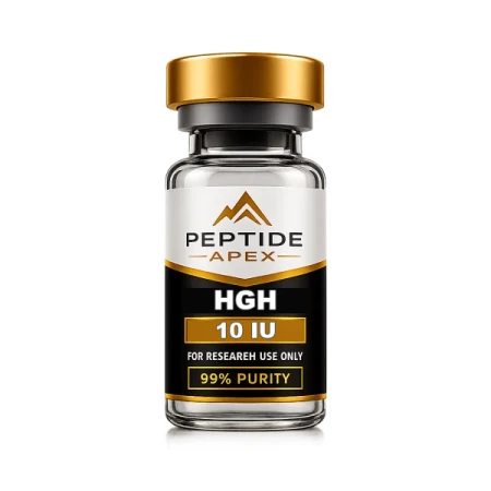 HGH 10 IU Peptide Apex vial