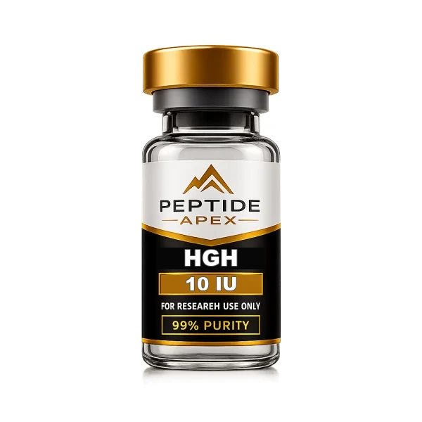 HGH 10 IU Peptide Apex vial