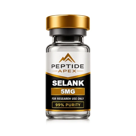Selank 5MG Peptide Apex vial