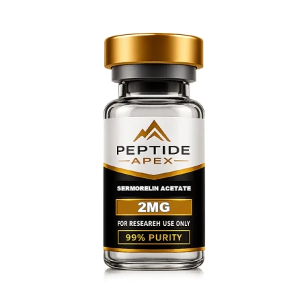 Sermorelin Acetate 2MG Peptide Apex vial