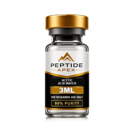 Acetic Acid Water 3ML Peptide Apex vial
