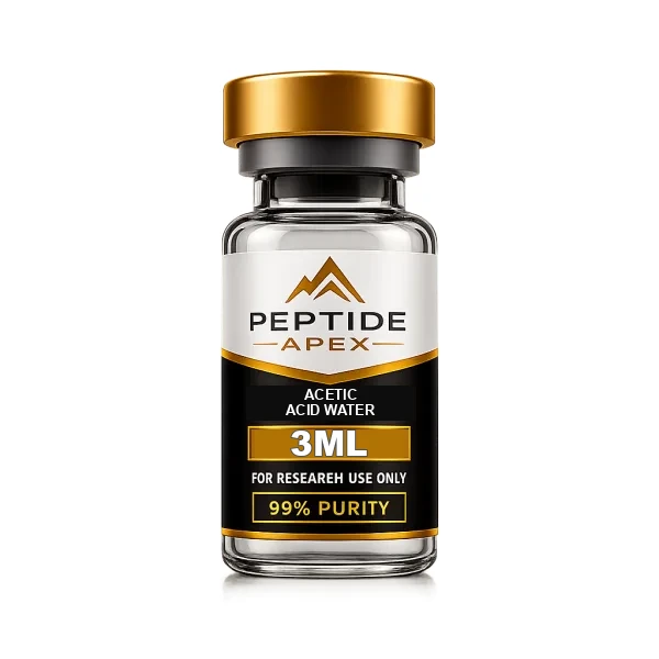 Acetic Acid Water 3ML Peptide Apex vial