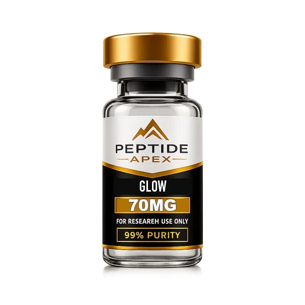 GLOW 70MG Peptide Apex vial